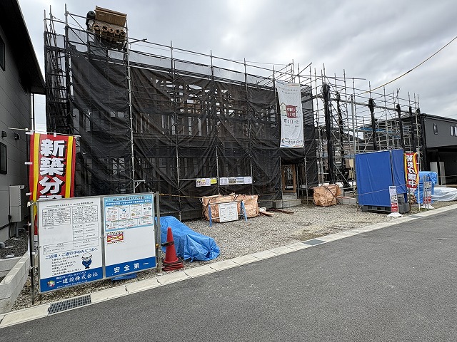 四日市市楠町北五味塚  新築分譲２棟　開発地内